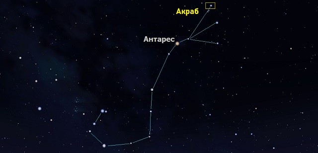 Граффиас (бета Скорпиона)